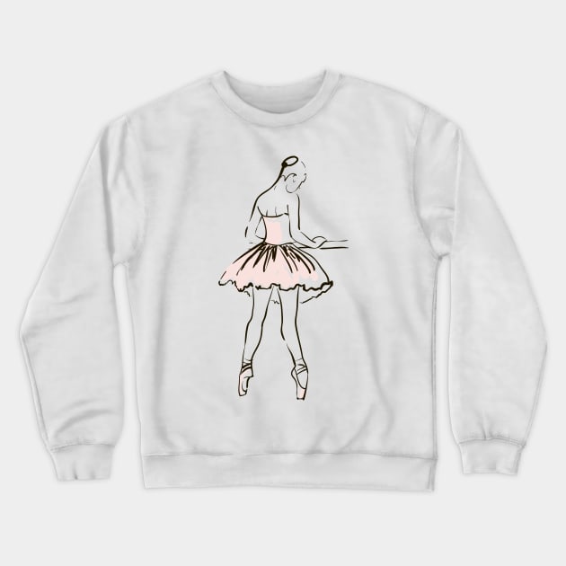 Ballerina Crewneck Sweatshirt by Olga Berlet